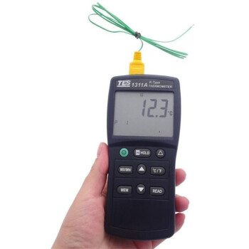 泰仕 TES-1311A 电子数显温度计 热电偶温度计 接触式测温仪 1年维保
