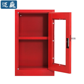 迈巍应急物资柜置物柜玻璃单门矮柜安全防护用品存放柜可定制ME039