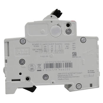 ABB断路器  大电流空气开关 双级微型空开 S202-C20