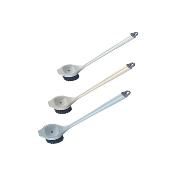 亿丽佳 去污长柄锅刷厨房用品洗碗洗锅刷子水槽灶台清洁刷（颜色随机）