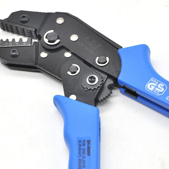 台湾OPT进口冷压端子钳电工针管式绝缘裸端子SN-06WF棘轮式快速压线钳 SN-06WF 其他