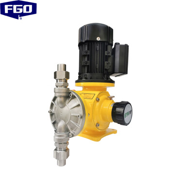 FGO 机械隔膜计量泵 DJ-Z 不锈钢316泵头 240L/h0.7 功率0.37kw 380V 防爆电机