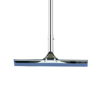 亿丽佳 不锈钢商用地刮推水器体育馆酒店大厅停车场地板路面刮水器2节22对接杆（优乐美45cm） 5件/组