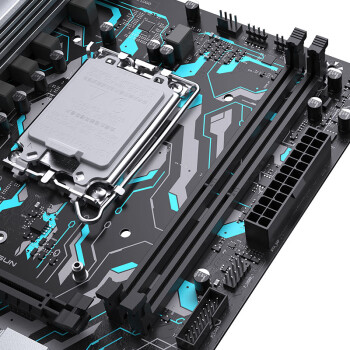 铭瑄（MAXSUN）  MS-B760M Gaming WIFI GANK 支持DDR5 CPU 12490F/13400F/13600KF（Intel B760/LGA 1700）