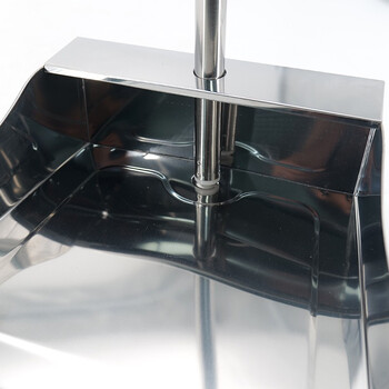 冰禹 BYlf-93 不锈钢垃圾铲 簸箕 商超簸箕 学校垃圾铲 大号A型10个