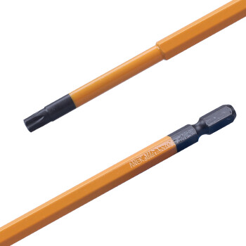 安力士牌（ANEX）梅花内六角批咀ACTX-2715带孔风批头T27X150mm梅花型电动批嘴 星型螺丝刀