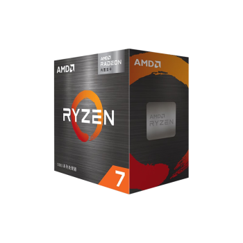 AMD 锐龙7 5700G处理器(r7) 8核16线程 加速频率至高4.6GHz 搭载Radeon Graphics集显 盒装CPU
