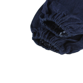 劳保佳 防水油污袖套 劳保套袖  工作劳保袖套 黑色帆布 牛仔套袖  10双装