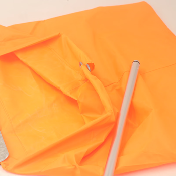 金诗洛 KSL220 环卫防风垃圾斗(8个)簸箕垃圾兜垃圾夹拾物器收集袋垃圾撮斗 布垃圾斗