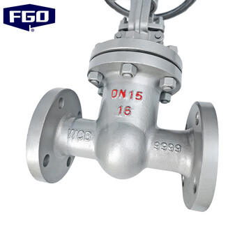 FGO 闸阀 碳钢WCB 经济实惠水用款 1.6mpa Z41H-16C DN15
