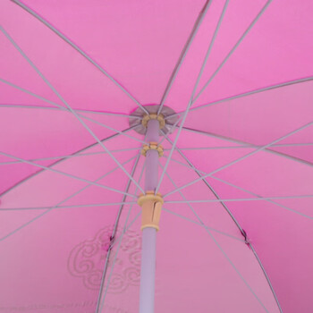 劲感 太阳伞定制LOGO户外伞中柱挡雨防晒伞48寸含底座（可定制）