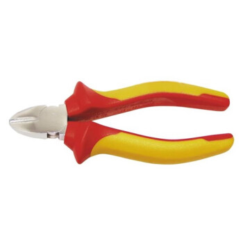 哈恩库博  VDE偏口钳180mm 镀铬 带双组份手柄 53250930  60天