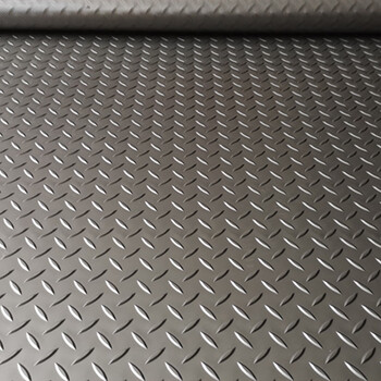 豫之韵 PVC加厚地垫塑料防水浴室厨房脚垫楼梯车间仓库地板胶垫子走廊橡胶防滑垫 灰色厚1.3mm 2.0米宽1米长