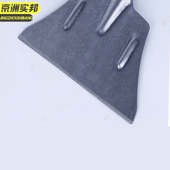  京洲实邦 长方形淬火冰铲+1.2米木柄 冬季户外除雪铁锹推雪板JZSB-1139