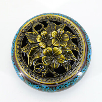 海斯迪克 盘香配件 (不含盘香) 香炉+葫芦+防火棉 (颜色随机) HK-5052  