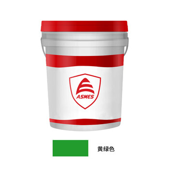 阿斯密 ASMES ASW611 全天候超级外墙面漆耐候 抗藻乳胶漆环保涂料 20kg 黄绿色