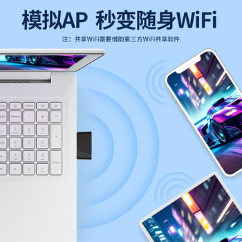 COMFAST CF-940AX WiFi6免驱动迷你USB无线网卡 台式机专用笔记本外置WiFi接收发射器 多系统兼容