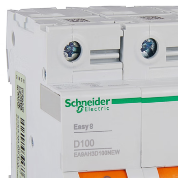 施耐德 空气开关 EA9系列小型断路器 3P D100A EA9AH3D100NEW