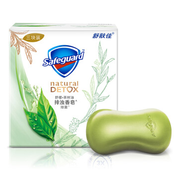 舒肤佳香皂 舒缓茶树油108gX3（深层清洁 排浊 洁面沐浴洗手通用）