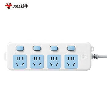 公牛 GN-315 4位分控开关排插无线