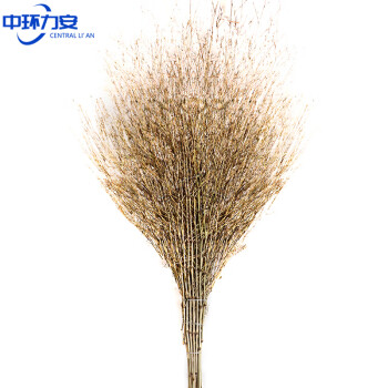 中环力安【连体无叶款】一体式环卫大竹子扫把马路扫户外加宽大工地扫帚外围加厚笤帚