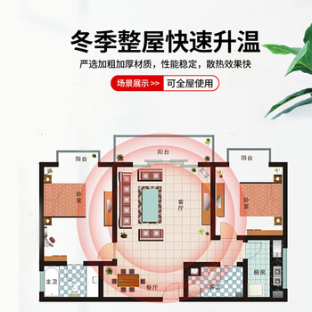 利兴 TZY2-6-8 新型喷塑铸铁暖气片含配件柱翼式中心距600mm 700型1片【5.4kg】