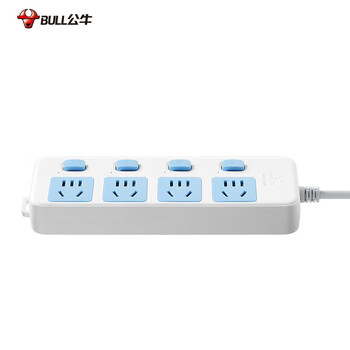 公牛 GN-315 4位分控开关排插无线