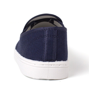 安美尚（ams）深蓝色中巾鞋 PVC底 布面 37码 5双（定制）