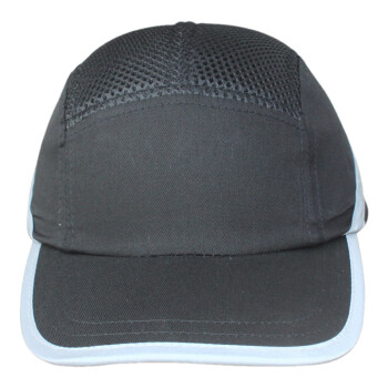 成楷科技CKT-CRCP防撞帽车间工作轻便ABS安全帽棉网款 黑色 1顶