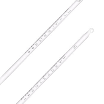 匡建仪表（CONJANT）水银留点温度计 实验室消毒柜工业用高温记忆玻璃温度表 0-200℃ 0-100℃(分度值1) 