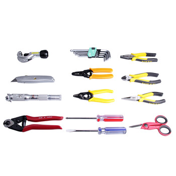 祜荣（HRTX）光缆光纤施工工具箱 光纤熔接配套 抢修维护工具箱 配光纤切割刀 KN-5300