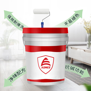 阿斯密 ASMES ASN210 净味超白内墙漆环保无添加二合一内墙乳胶漆 面漆 20kg