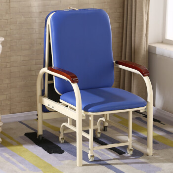 陪护椅折叠椅床两用多功能椅医院专用加厚省空间午休护理椅输液椅