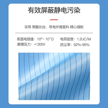星工 XINGGONG 防静电帽 防尘帽 电子喷漆纺织行业工作帽  5个装