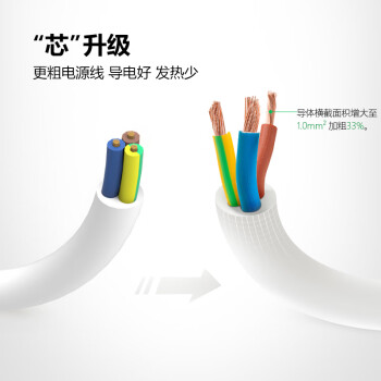 公牛（BULL）插座/插线板/插排/排插/接线板/拖线板 8位总控开关全长2米 GN-B3440