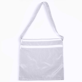 者也 双层拉链洁净无尘包 防静电背包收纳包 白色