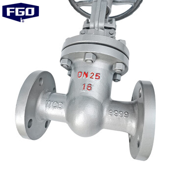 FGO 闸阀 碳钢WCB 经济实惠水用款 1.6mpa Z41H-16C DN25
