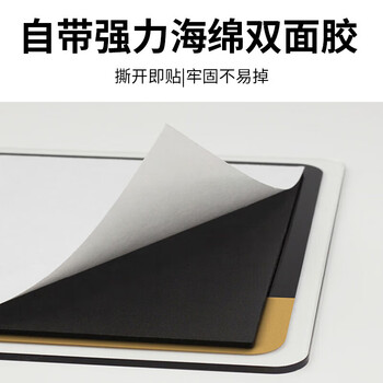 冰禹 BYJZbp-501 亚克力标牌 男女洗手间 办公室门牌 禁止吸烟提示贴 20*10cm卫生间厕所标牌 便后请冲水