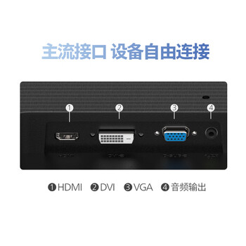 飞利浦 27英寸LGD-IPS全面屏100Hz 1ms低蓝光节能认证三接口 商用办公显示器27E1N1100D