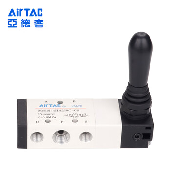 亚德客 AIRTAC 亚德客二位五通手动阀 4HA210-08