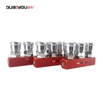泉有（quanyou）快速接头气管快插接头PU气管接头 快速接头 QY-T4（排四）