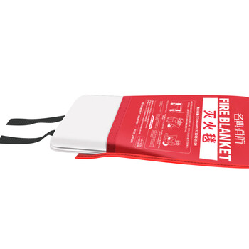 名典消防 灭火毯 1M*1M 5条装 玻璃纤维材质 高效阻燃 灭火器搭配用 居家车用厂房应急（可定制）