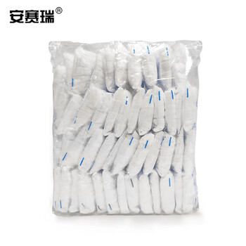 安赛瑞 一次性无纺布垫 松紧通用套垫 酒店加厚粘贴坐便套 独立装坐厕垫 24456