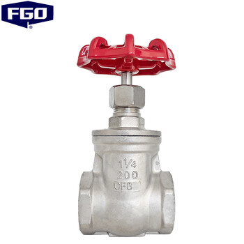 FGO 304不锈钢螺纹闸阀 Z15W-16P DN32