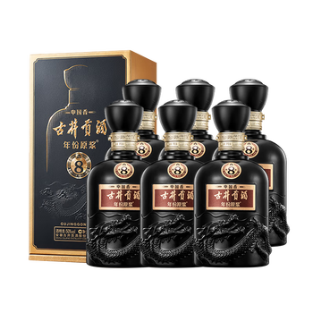 古井贡酒年份原浆中国香古8 浓香型白酒50度500ml*6瓶整箱装