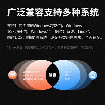 水星（MERCURY）WiFi6免驱动usb无线网卡台式机专用 wifi接收器台式电脑笔记本主机网络wifi发射 内置天线 UX3