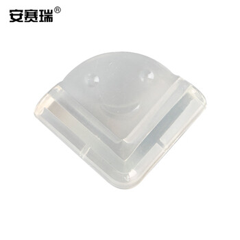 安赛瑞 透明防撞护角 防磕碰桌角 安全护角 L型笑脸款 不带背胶  20个装 12242