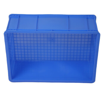 稳斯坦 5#470*345*165mm 塑料周转箱 加厚塑胶筐物料盒养鱼养龟物流收纳箱零件储物盒  1只 WST007