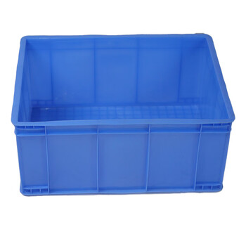 稳斯坦 周转箱塑料 加厚塑胶筐物料盒养鱼养龟物流收纳箱零件储物盒 6#540*405*230mm WST007