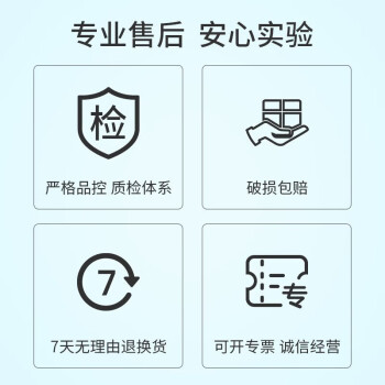 LABSHARK 塑料量筒PP塑料直型平稳耐高温带刻度实验室透明 普通量筒250mL 1个